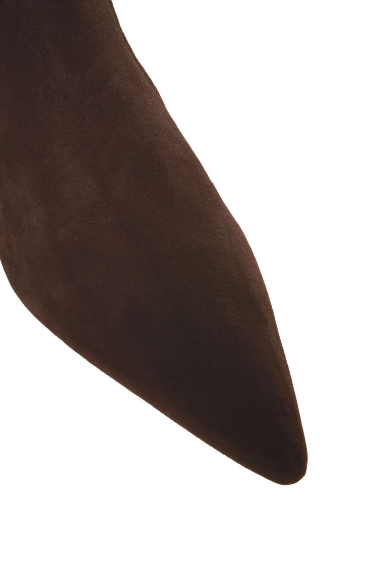 Stuart Weitzman Suede Ankle Boots