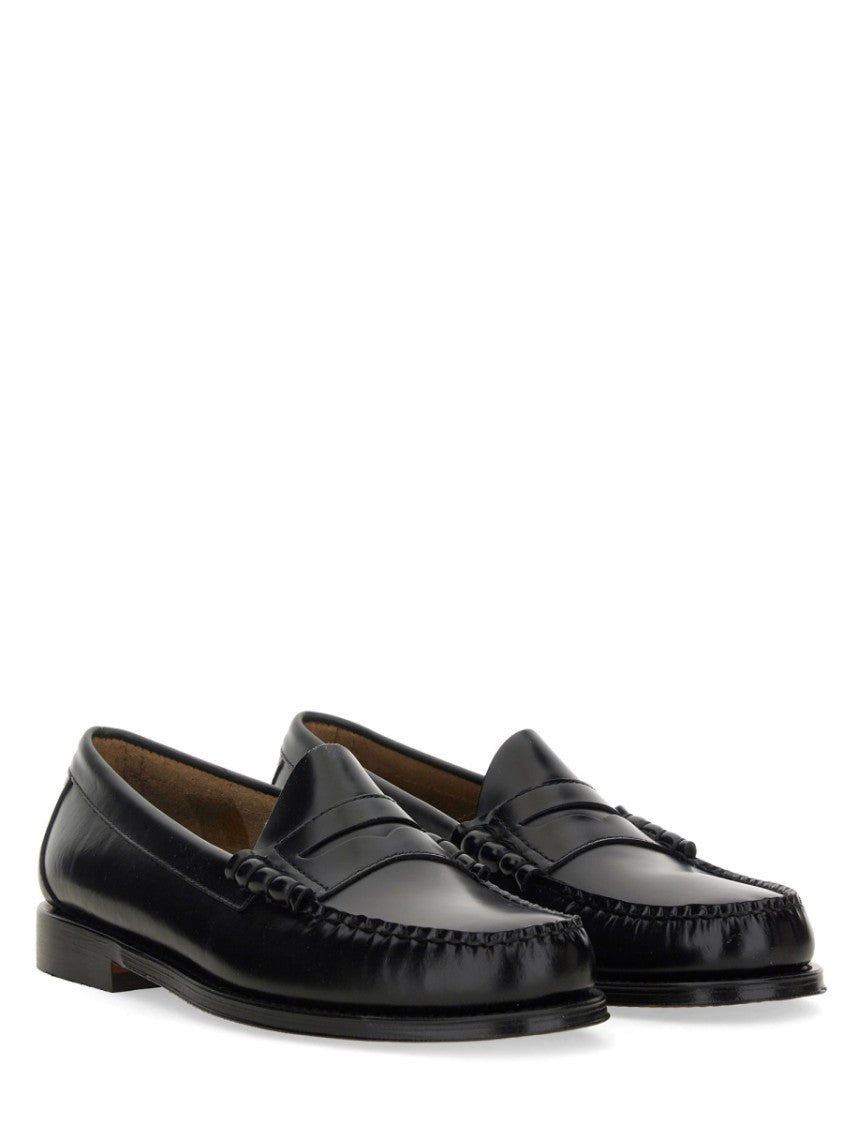 G.H. Bass Weejun Heritage Larson Leather Moccasin Loafers