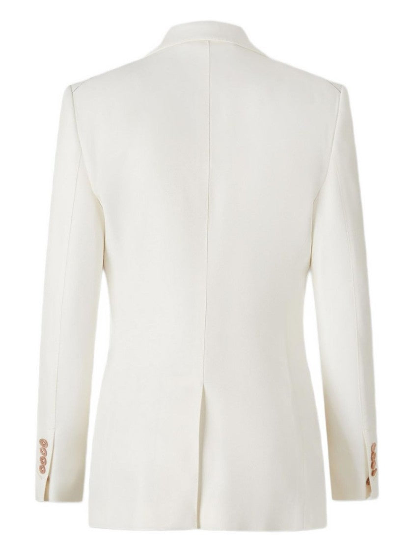 Tom Ford Tailored White Jacket With Sharp Lapels
