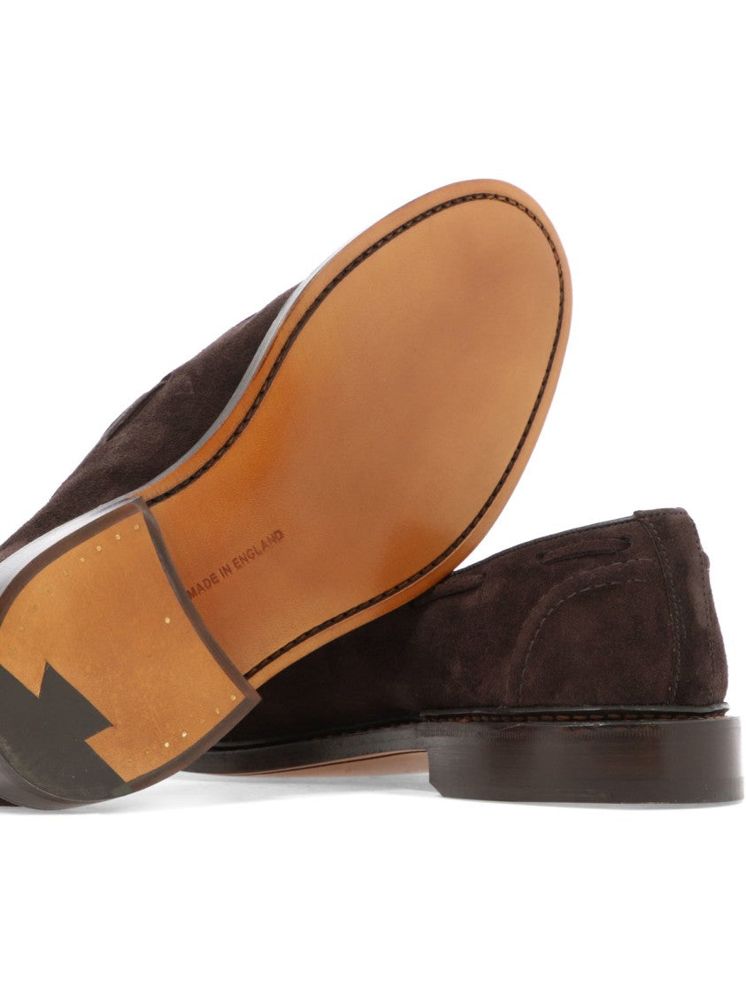 Tricker's Tassel-Detail Brown Leather Loafers By Tricker's