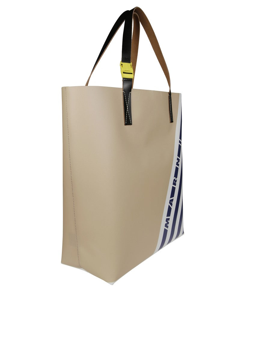 Marni White Shopping Bag
