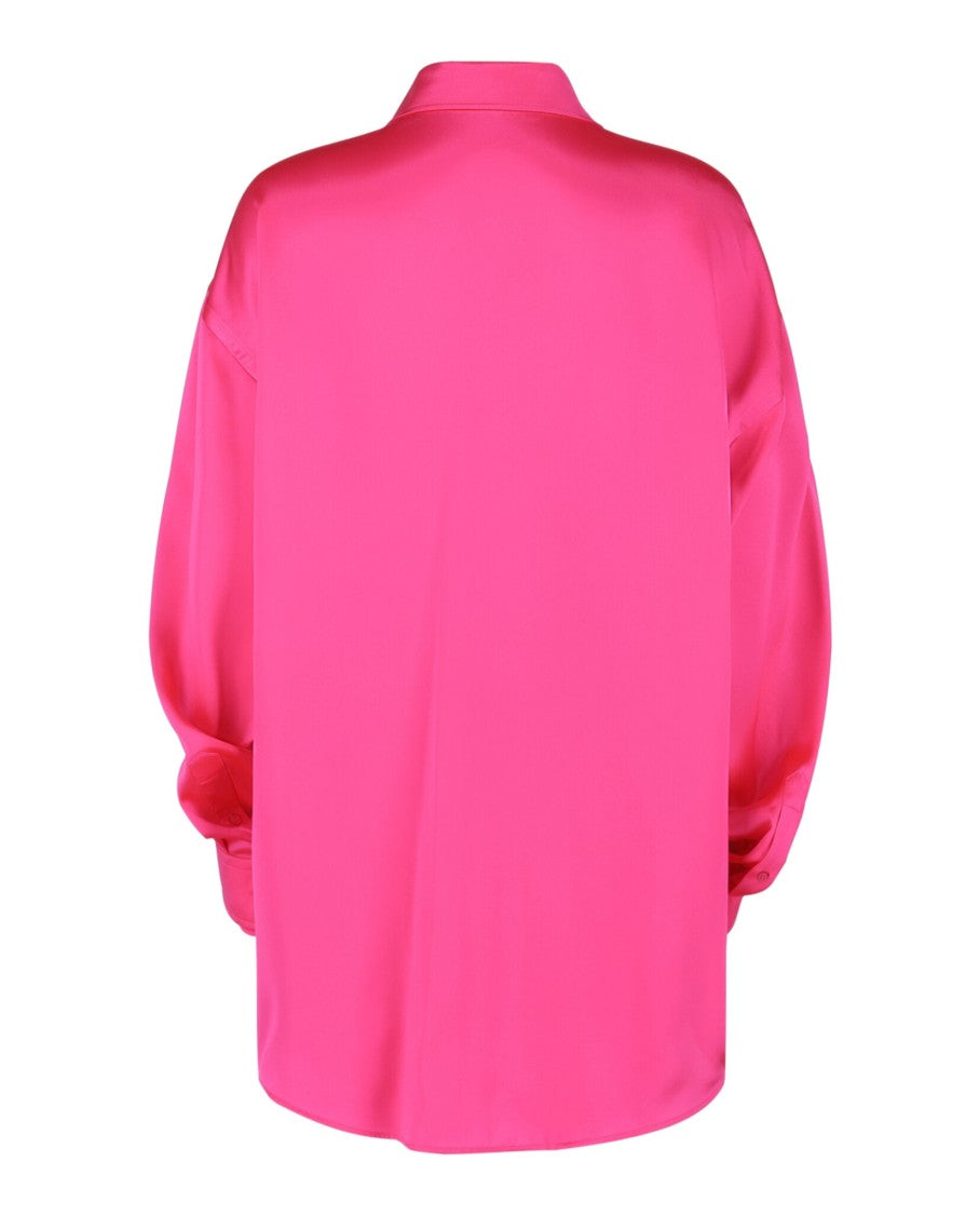 Balenciaga Fluid Satin Blouse