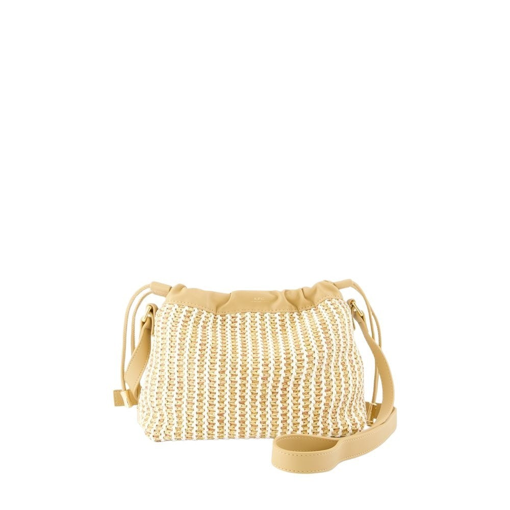 A.P.C. Ninon Mini Crossbody - Synthetic - Beige