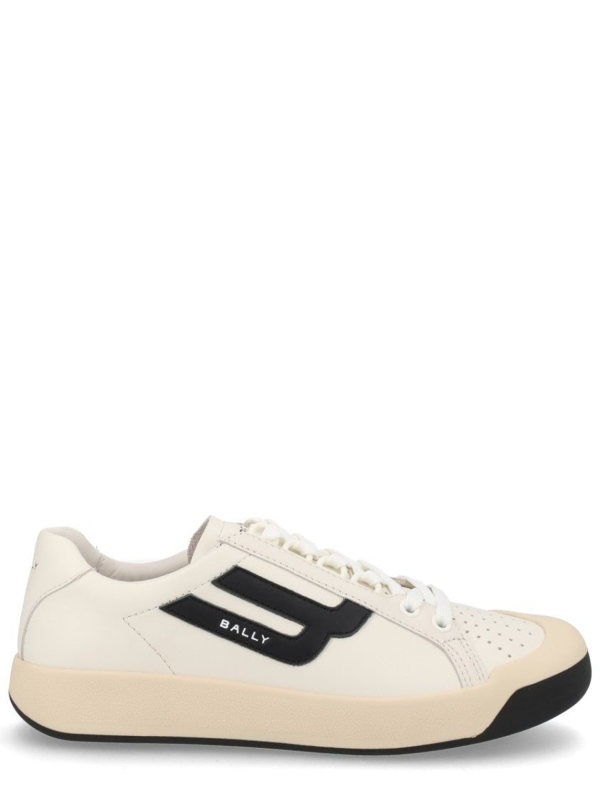 Bally Calf Leather Perforated Competition Sneakers