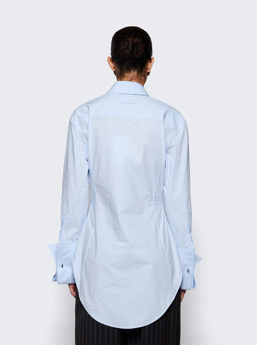 Jean Paul Gaultier Poplin Shirt Baby Blue