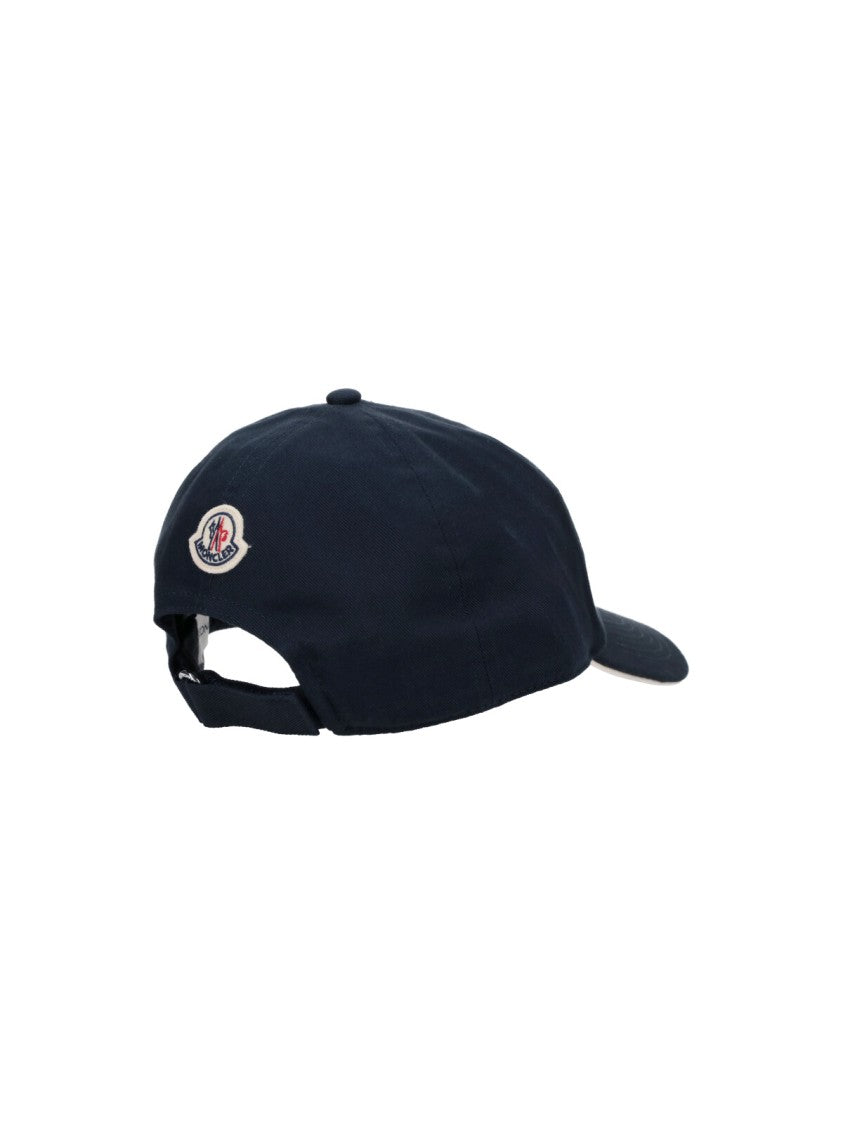 Moncler Black Baseball Cap Premium Cotton Hats