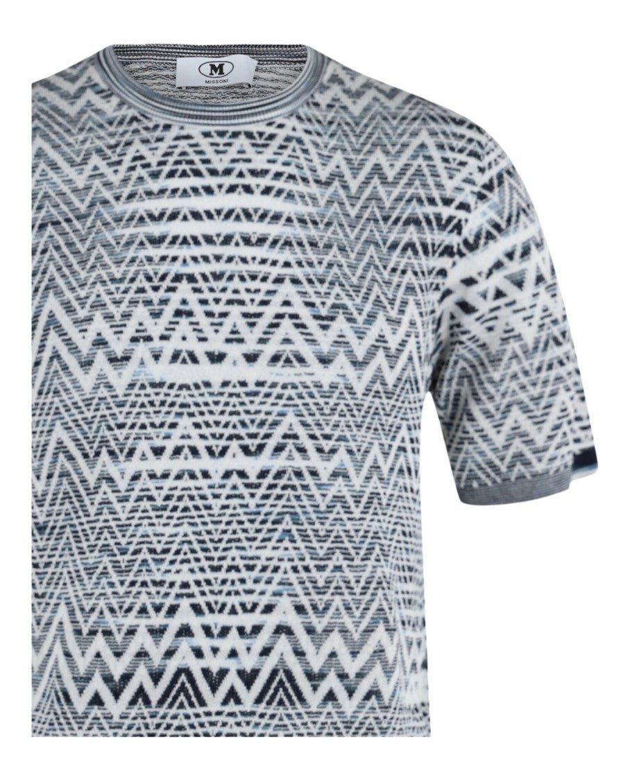 M Missoni Zig Zag Short Sleeve Shirt