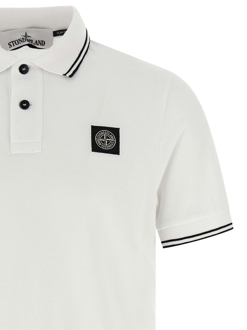 Stone Island Logo Patch Polo