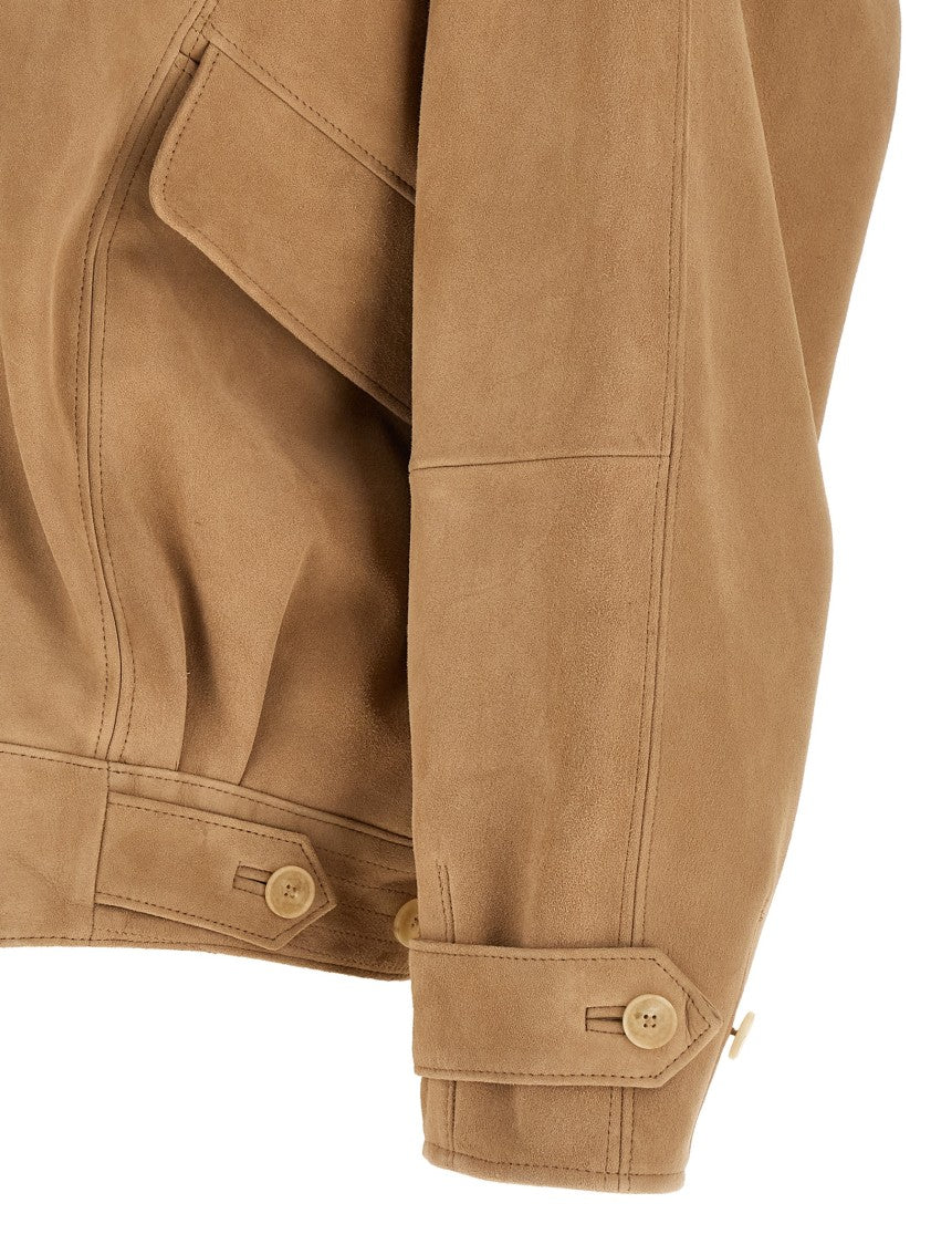 Auralee Full Grain Leather Blouson