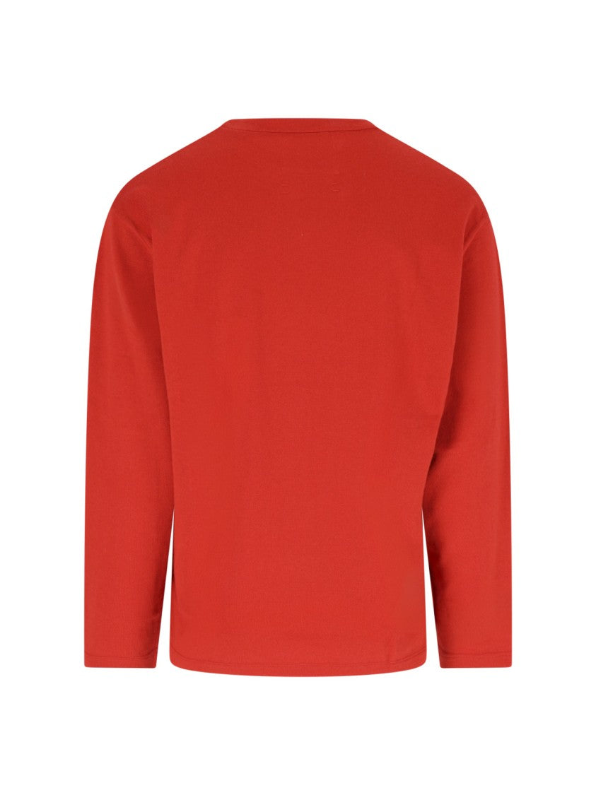 Extreme Cashmere Red Rock Wool-Cashmere Knit Sweater