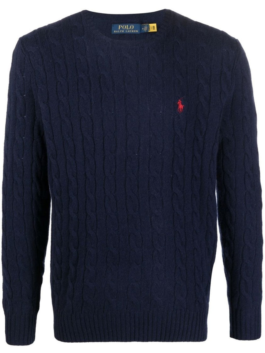 Polo Ralph Lauren Classic Cable Knit Long Sleeve Pullover