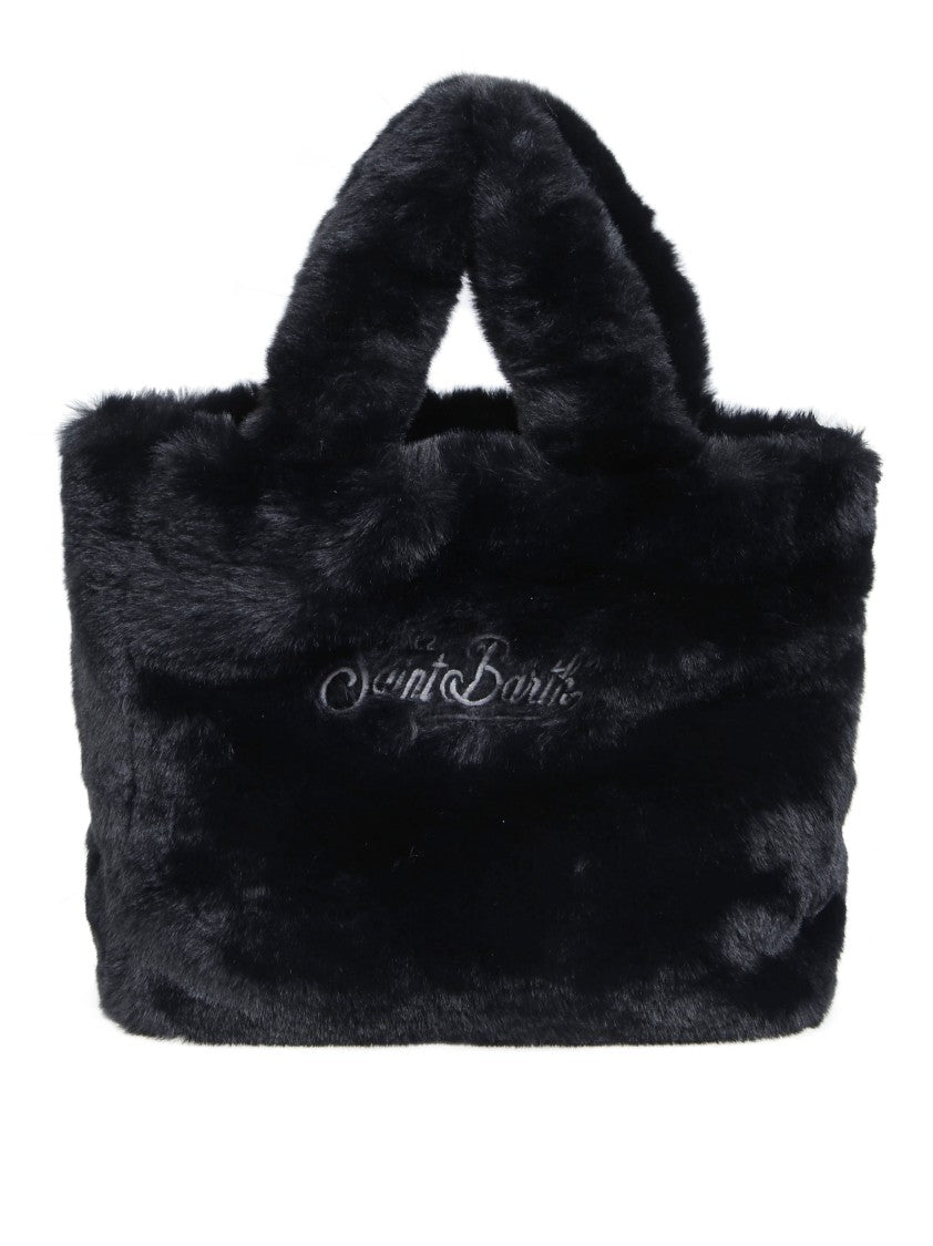 Mc2 Saint Barth Vanity Mini Soft Fur Small Faux Fur Bag