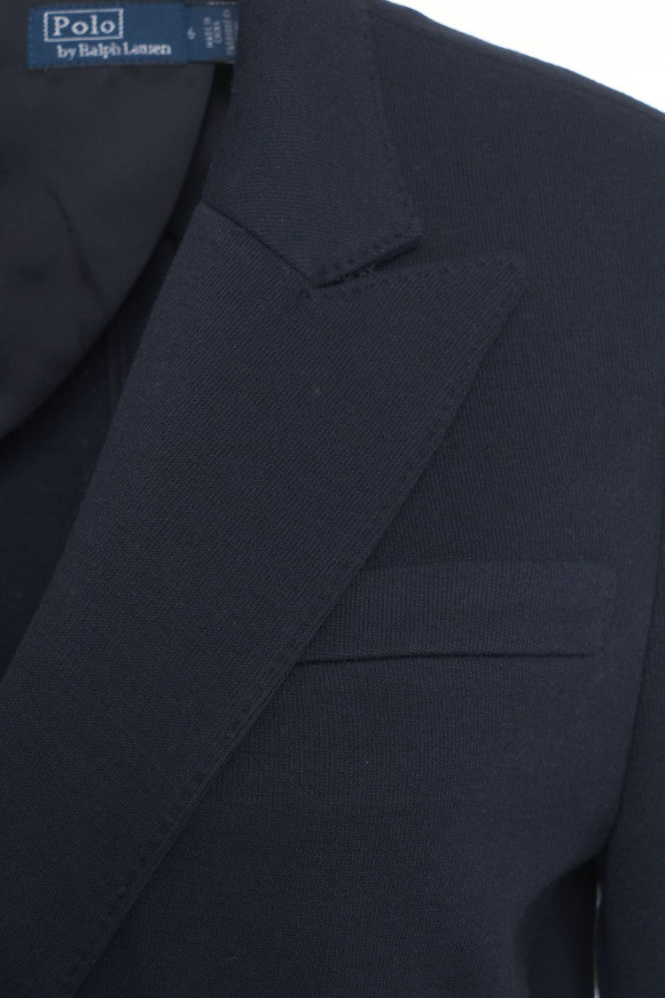 Polo Ralph Lauren Double-Breasted Knit Blazer