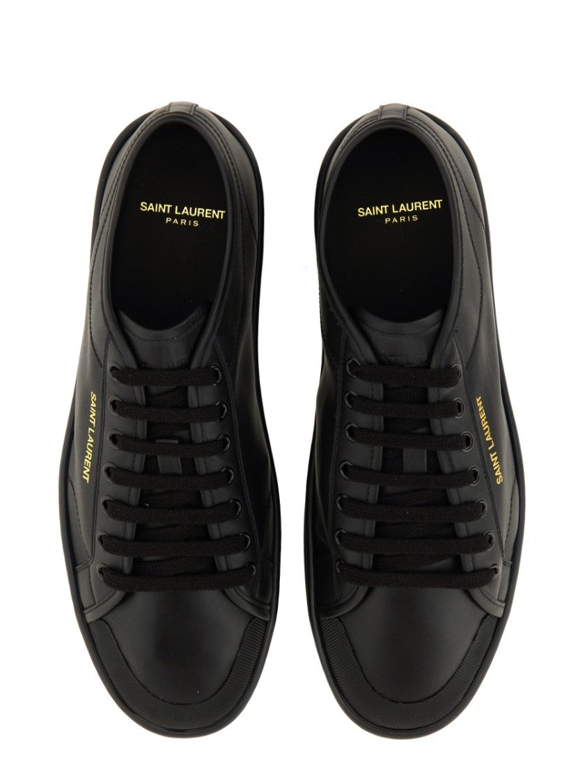 Saint Laurent Smooth Leather "Gym" Sneaker