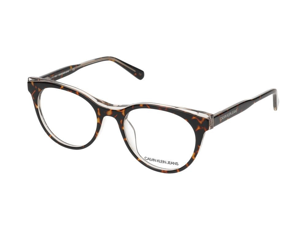 Calvin Klein Jeans Eyeglasses Calvin Klein Jeans Ckj19511 236 Tortoise/Crystal Blush 51/19/135