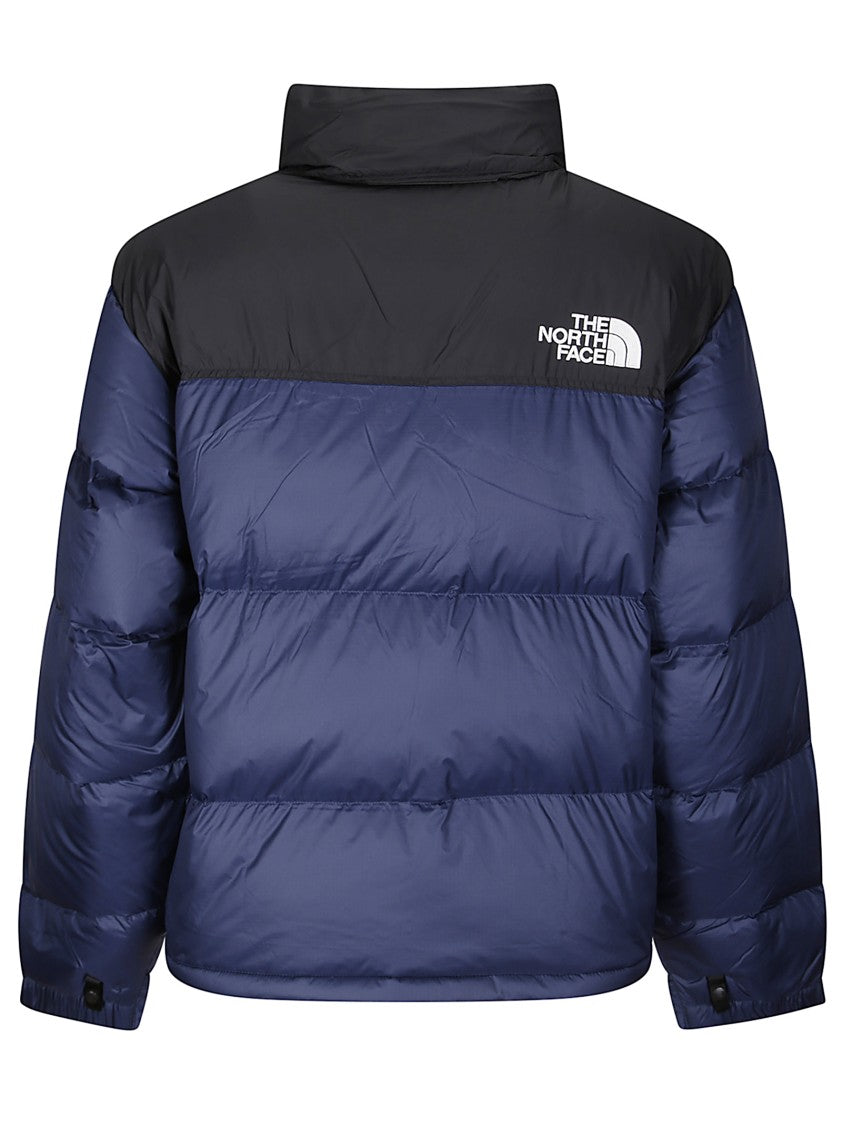 The North Face Two-Tone Puffer Jacket With Logo Embroidery
