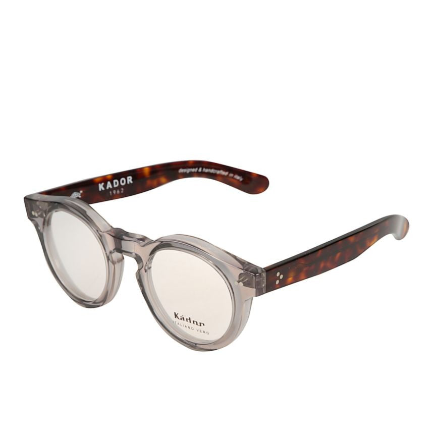Kador Grey Mondo Translucent Round Eyeglasses