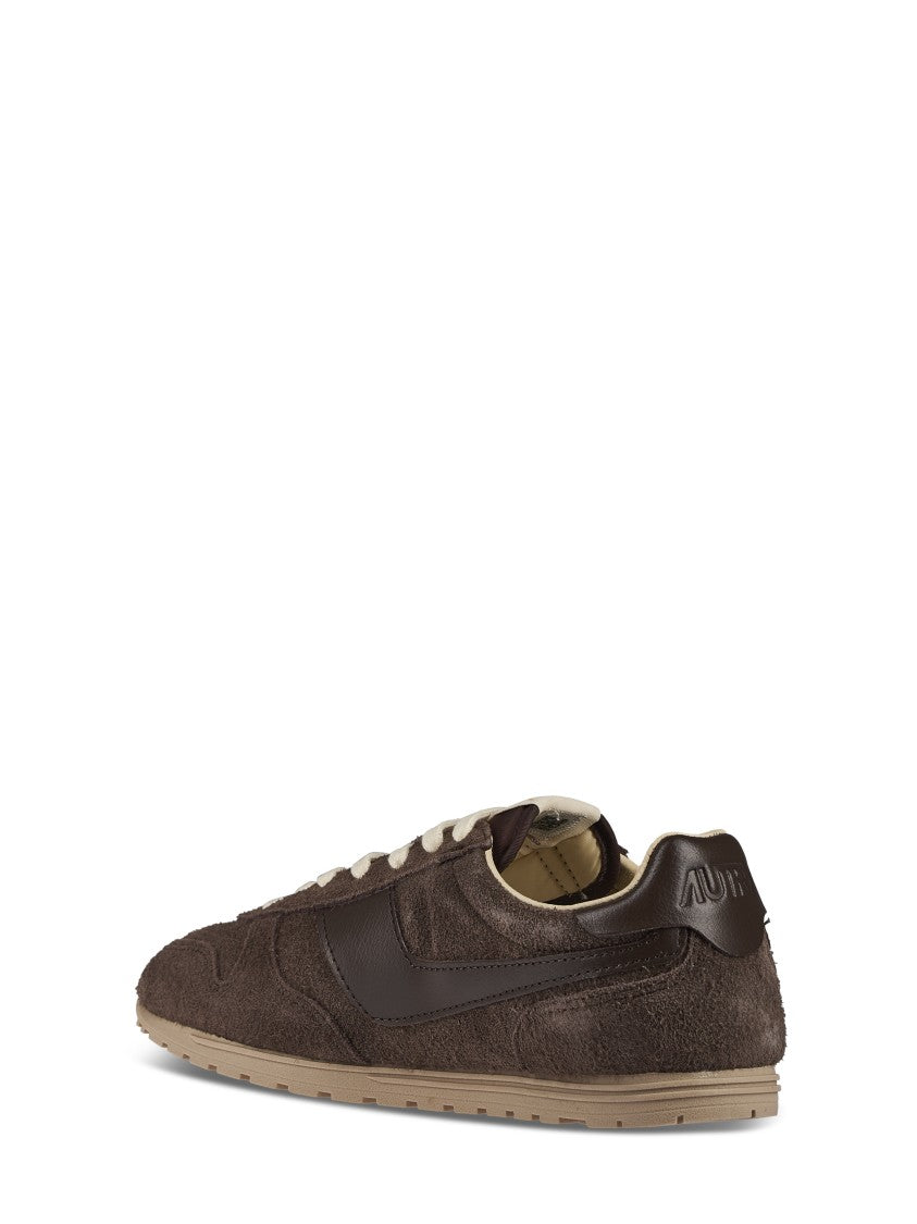 Autry Contemporary Suede And Leather Sneakers
