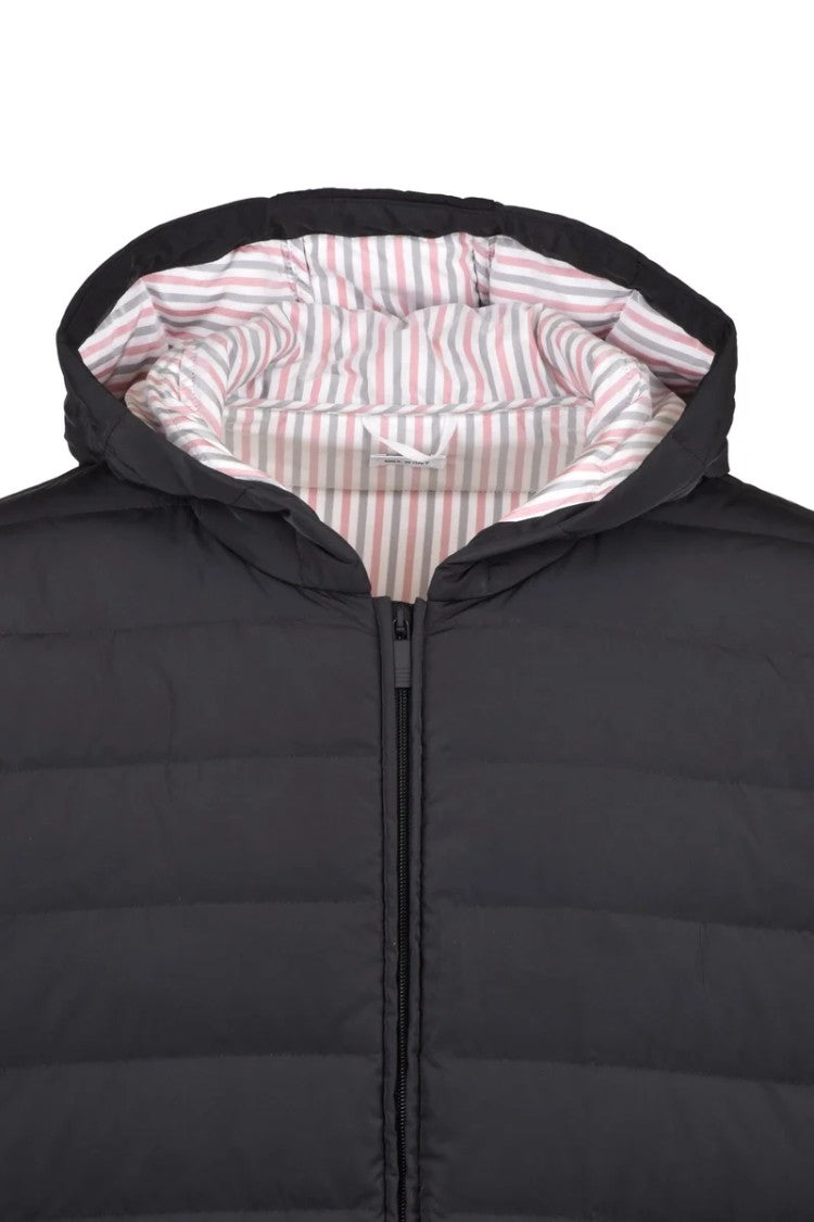 Thom Browne Centogrammi Coat - Black