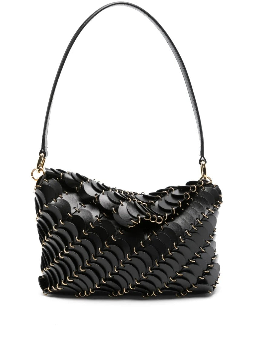 Paco Rabanne Structured Minimalist Smooth Surface Pochette Bag