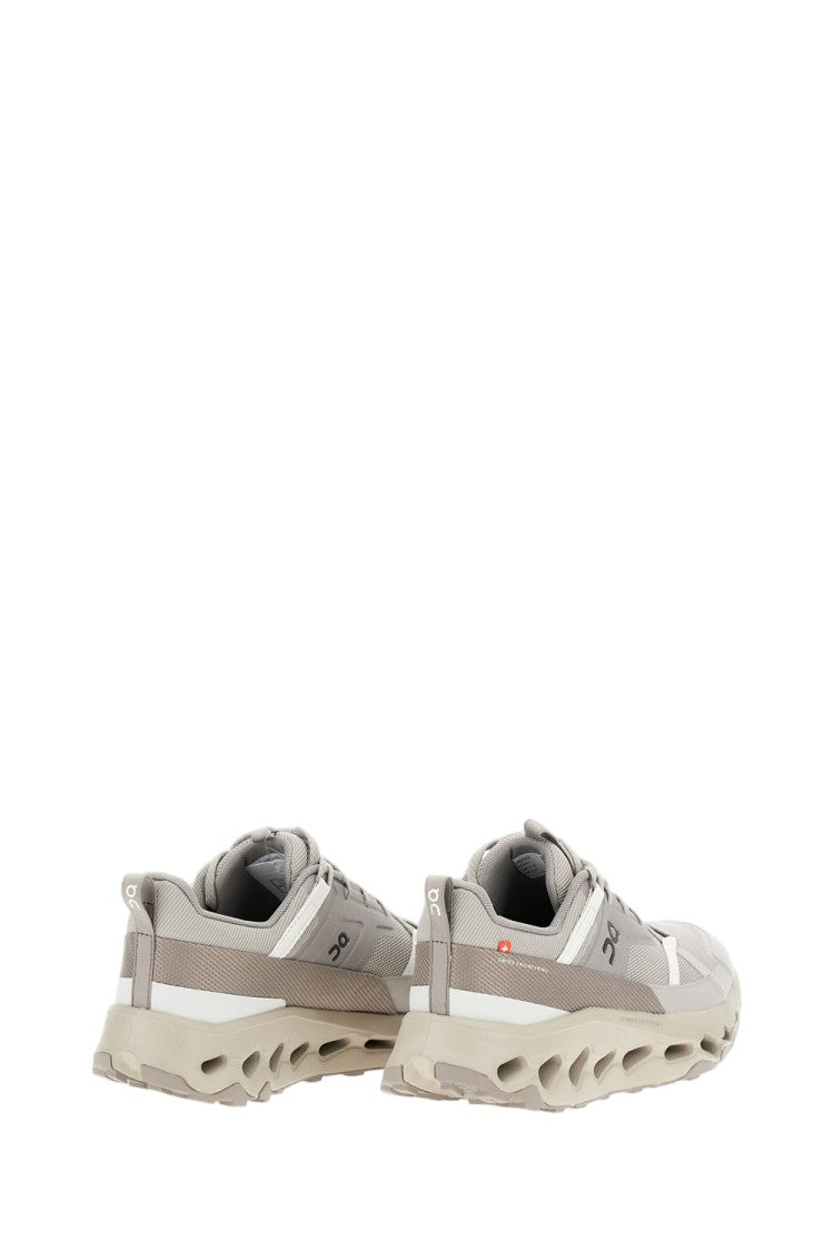 On Running Grey Sneakers With Textured Upper