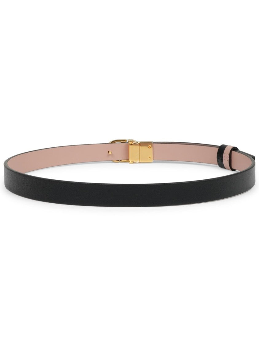 Dior 30 Montaigne Reversible Slim Leather Belt
