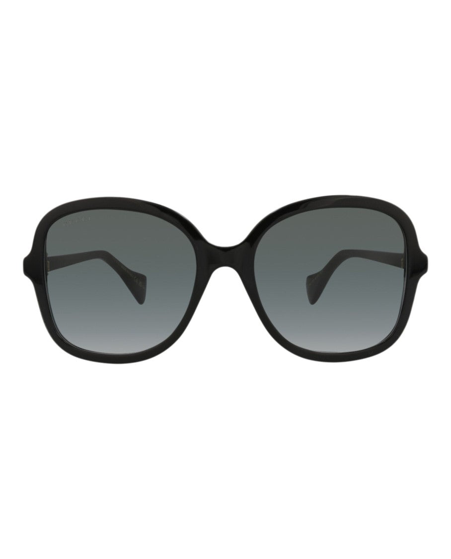 Gucci Round-Frame Acetate Sunglasses