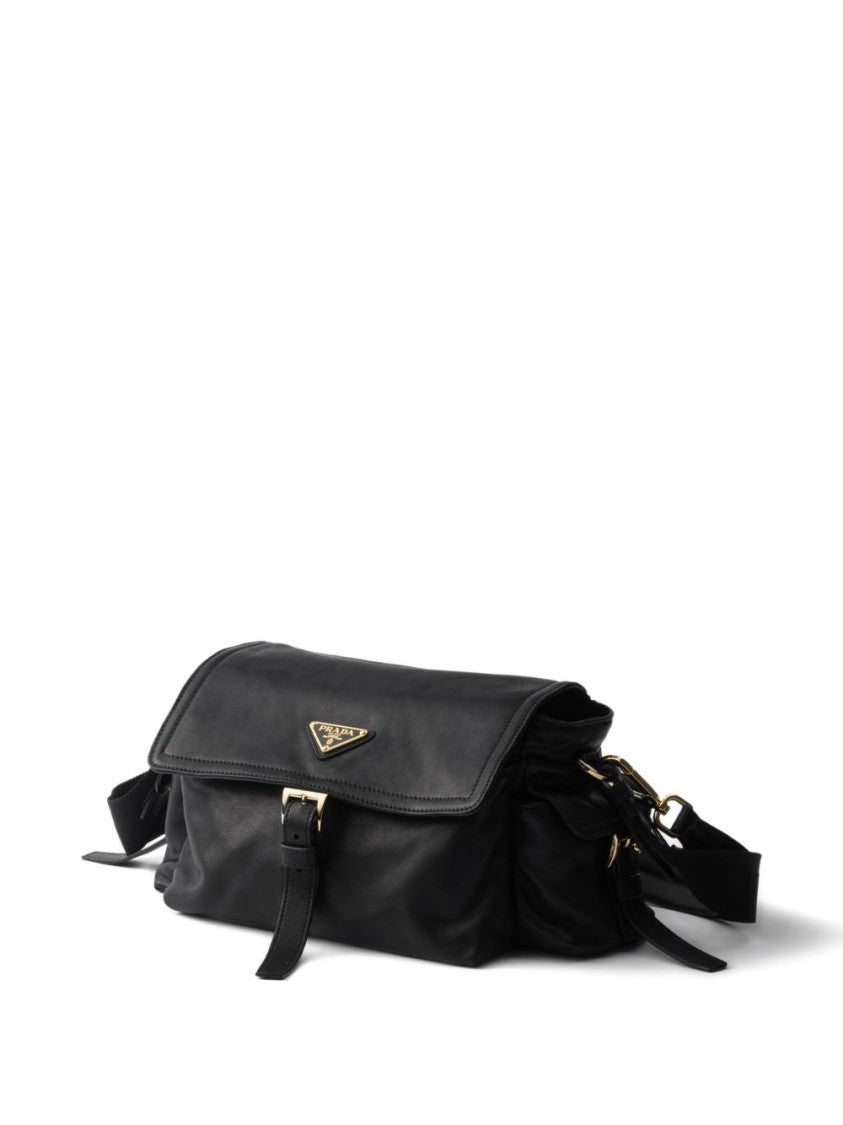 Prada Soft Lamb Leather Rectangular Bag