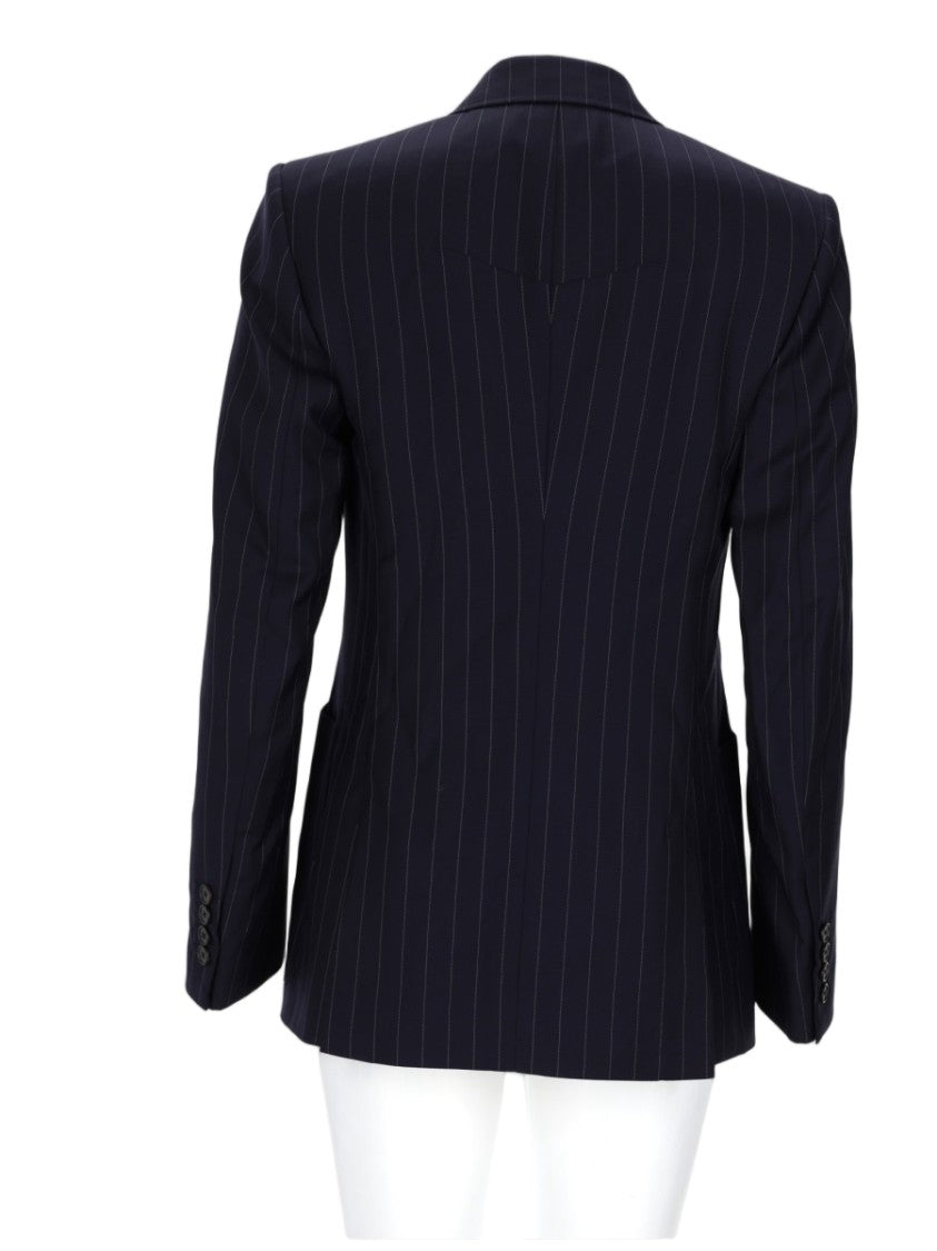 Givenchy Double-Breasted Tailored Jacket With Structured Shoulders