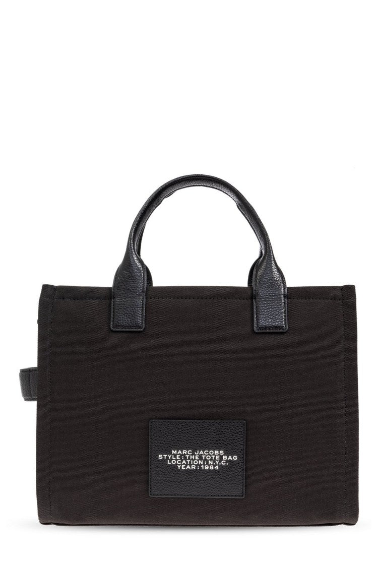 Marc Jacobs Medium Black Cotton Tote Bag