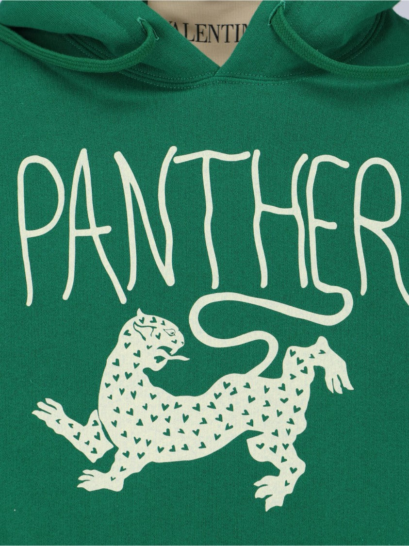 Valentino "Panther" Hoodie – Green