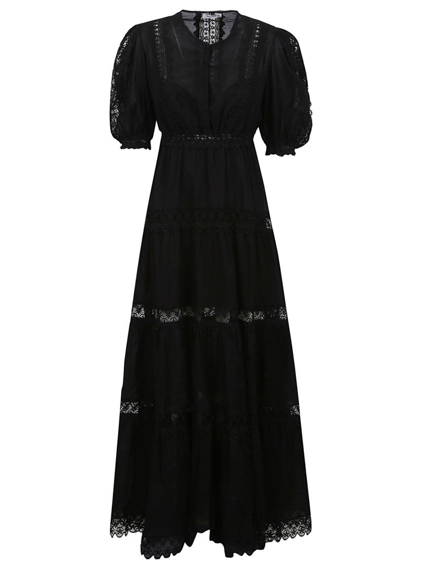 Charo Ruiz Ibiza Cotton Blend Elegant Dress