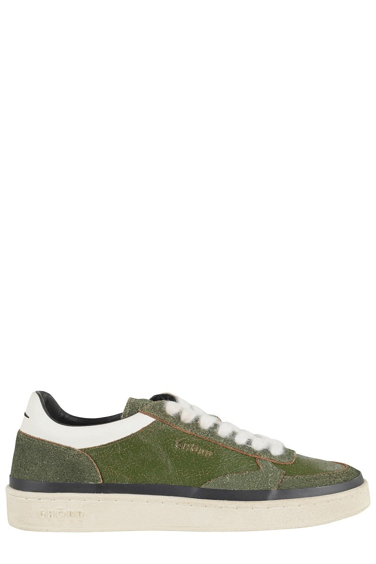 Ghoud Brushed Low Sneakers With Suede Inserts