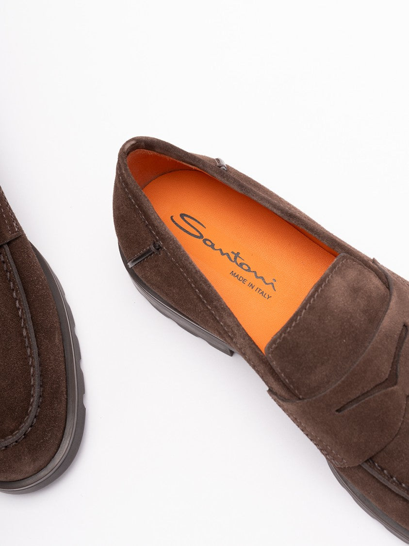 Santoni `Rock` Loafers