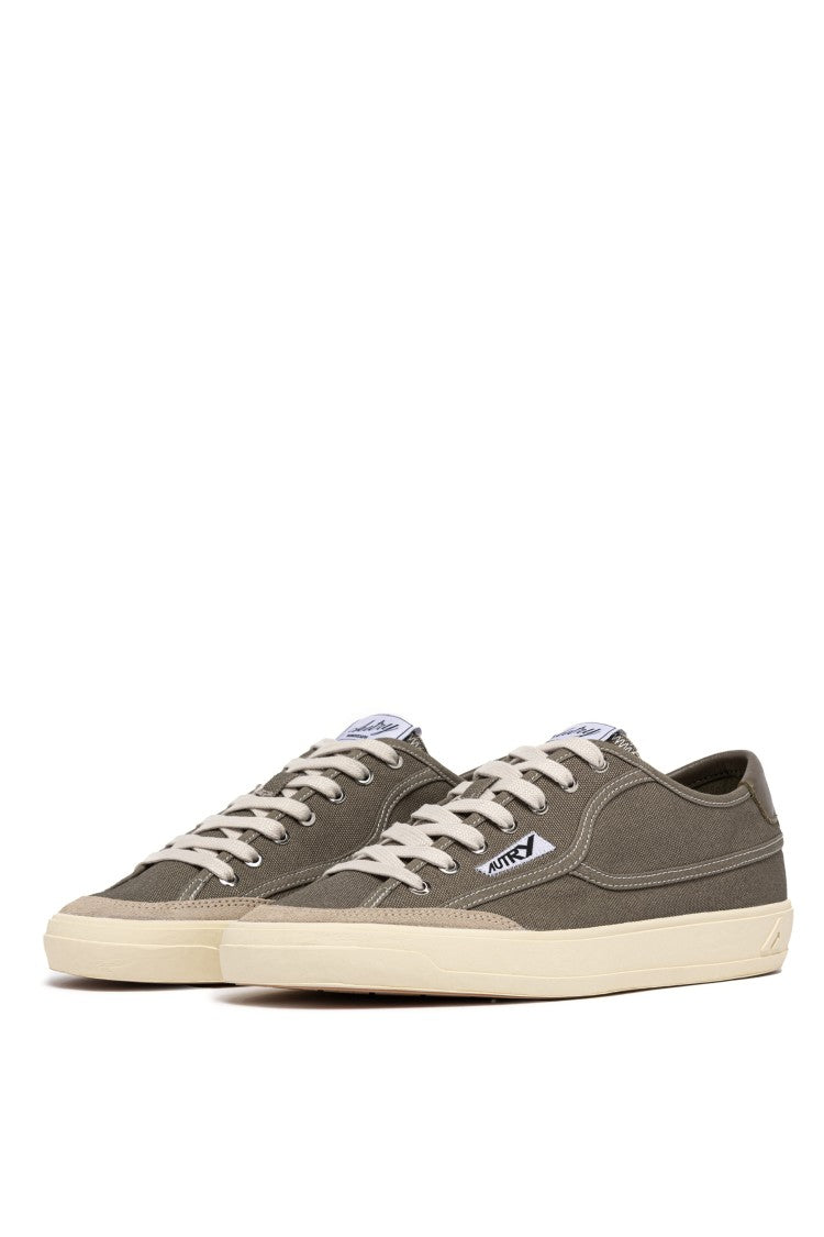 Autry Military Green Windscape Canvas Sneakers