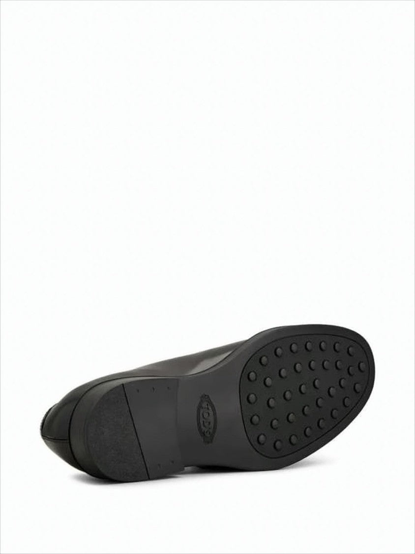 Tod's Polished Calf Leather Dress Shoes