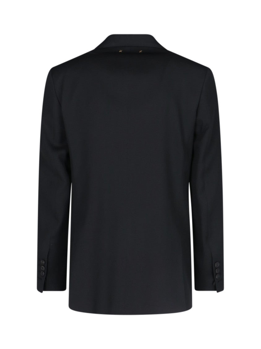 Golden Goose Double-Breasted Blazer – Black