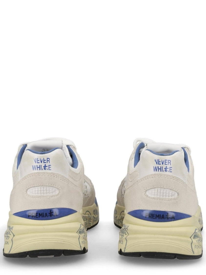 Premiata Mase 25 Mesh Suede Sneakers