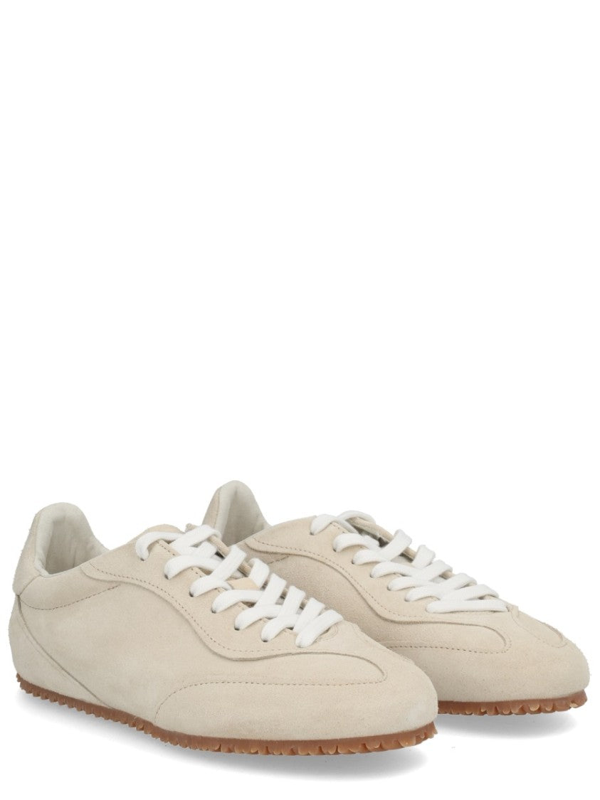 Axel Arigato Neutrals Smooth Leather Panel Sneakers