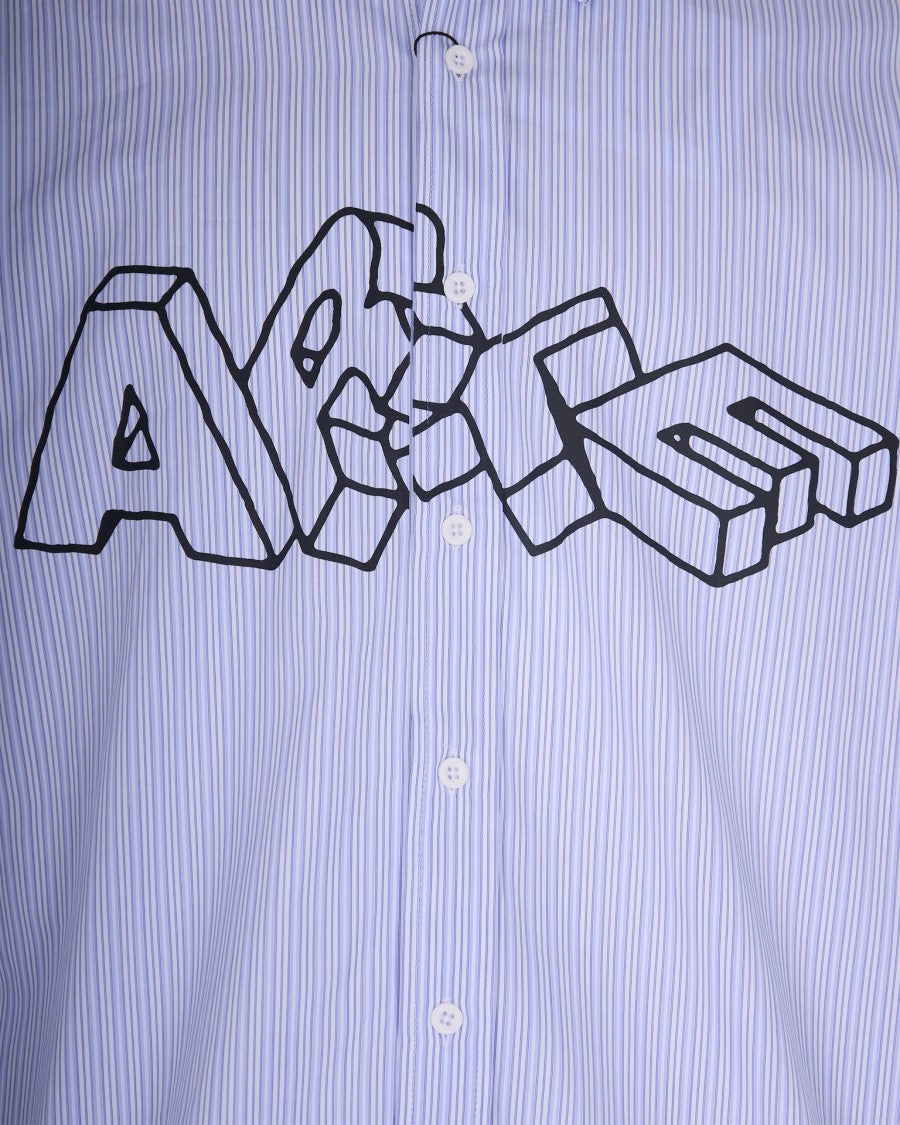 Arte Antwerp Art Blocks Striped Shirt
