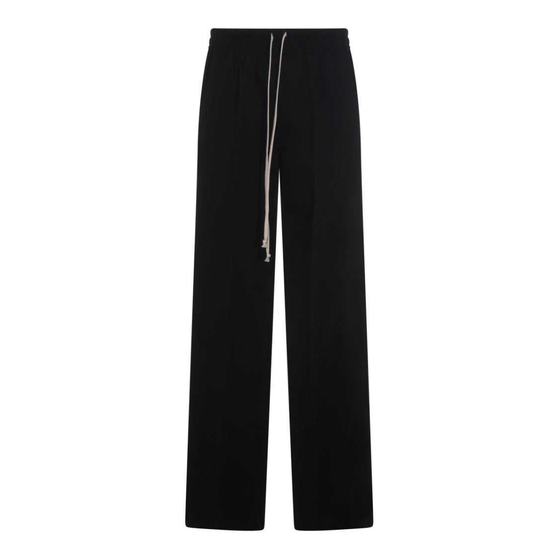 Rick Owens Straight-Leg Black Wool Trousers