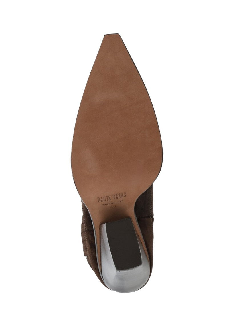 Paris Texas Brown Texas Arrowhead Suede Boots