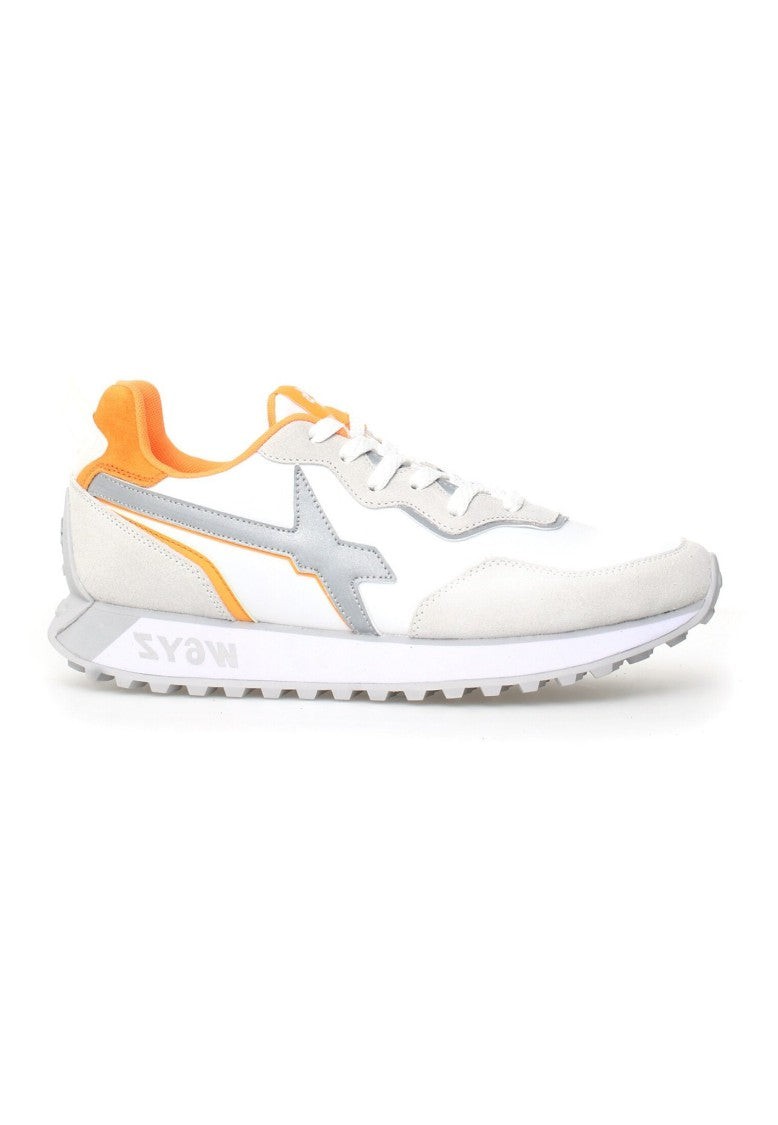 W6yz Technical Fabric Sneakers Suede Inserts Urban