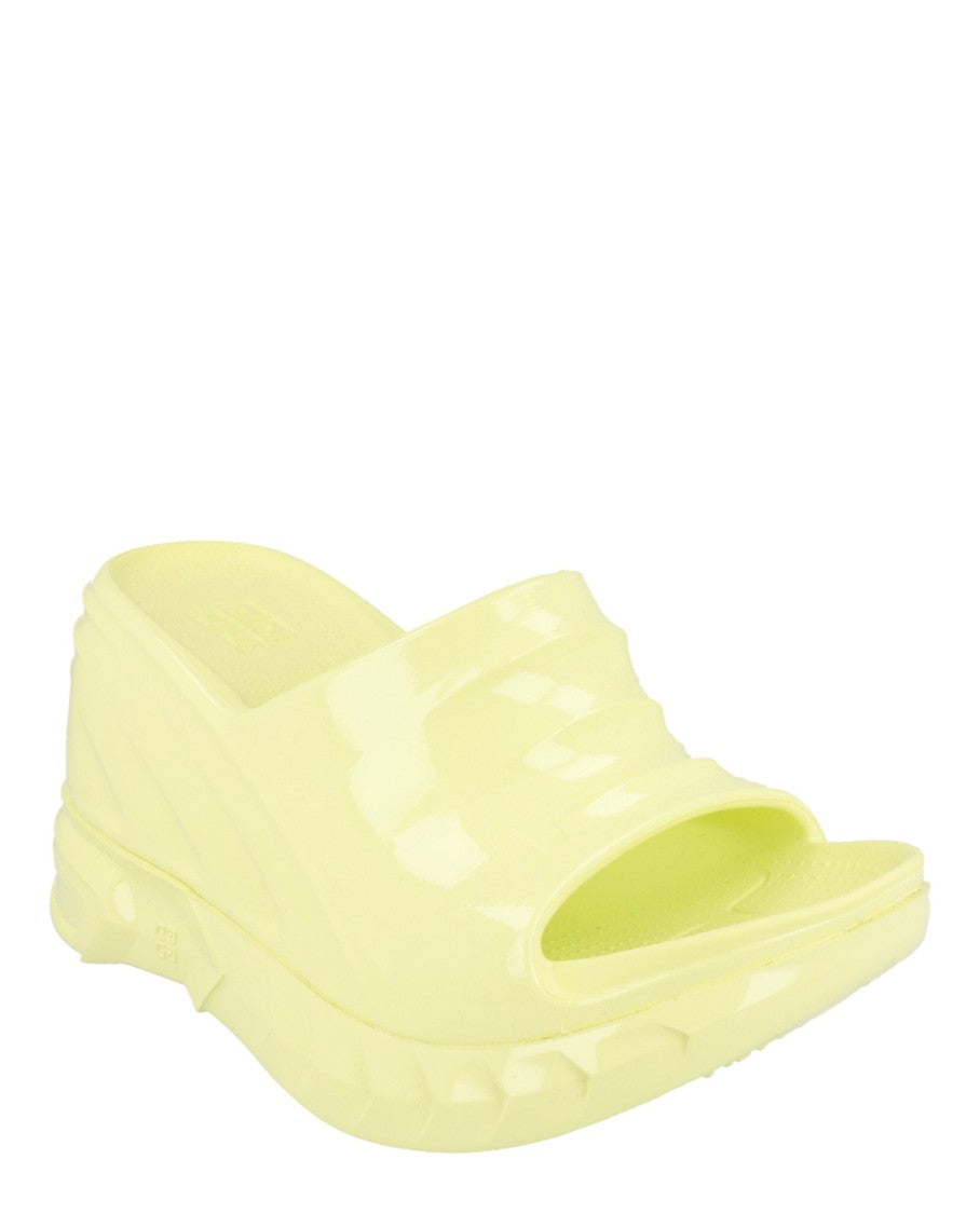 Givenchy Marshmallow Wedge Slides