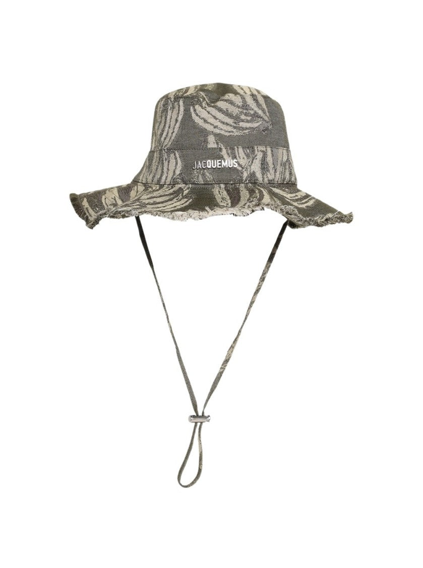 Jacquemus The Artichaut Bucket Hat Jacquard Banana