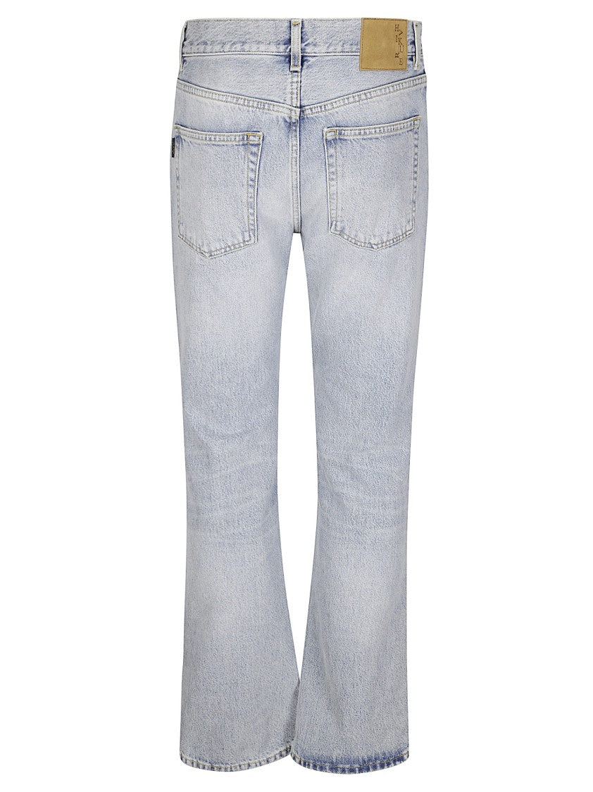 Haikure Authentic Wash Straight Leg Jeans With Faded Effect