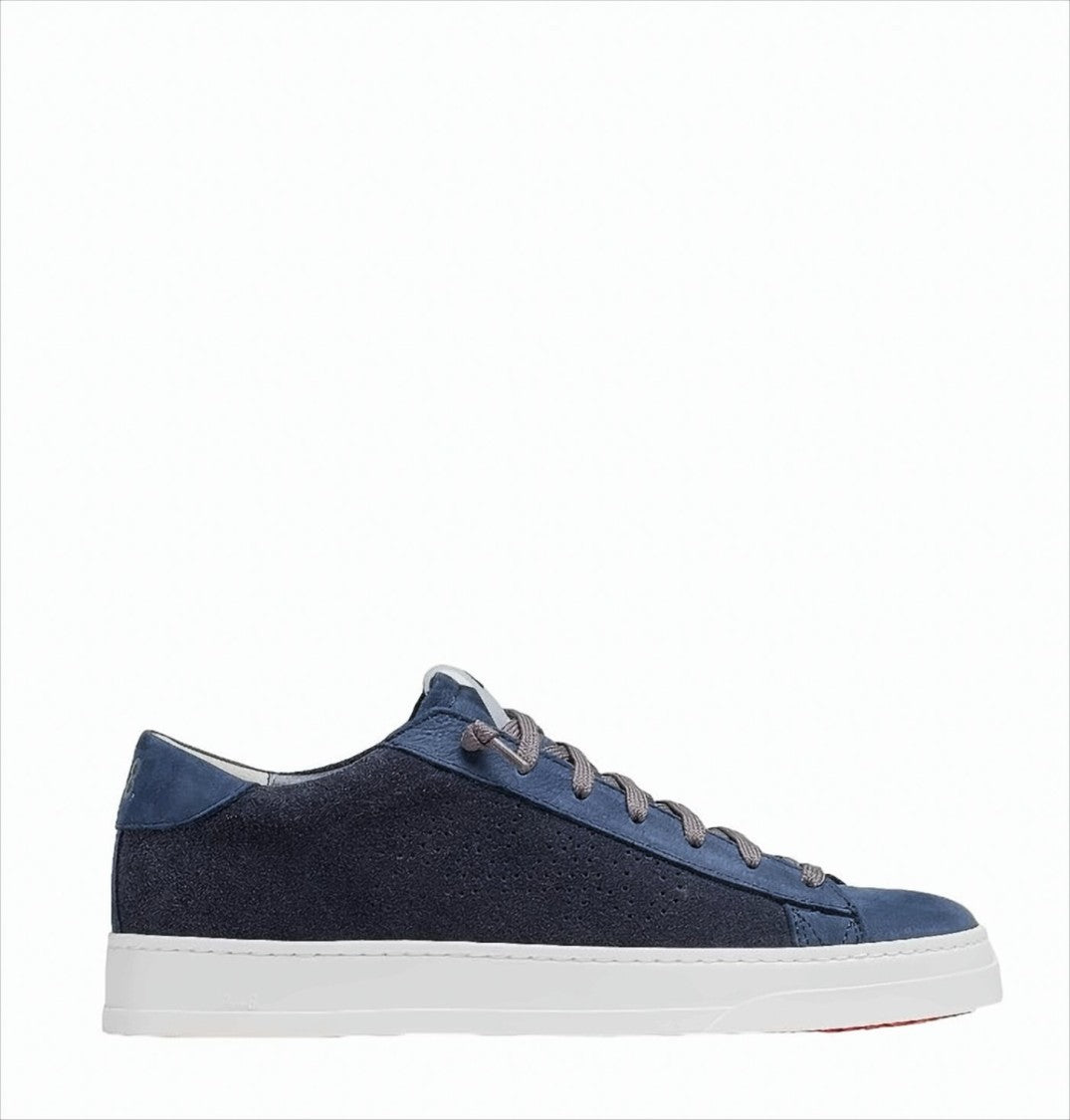 P448 Low-Top Sneakers With Blue Suede Upper