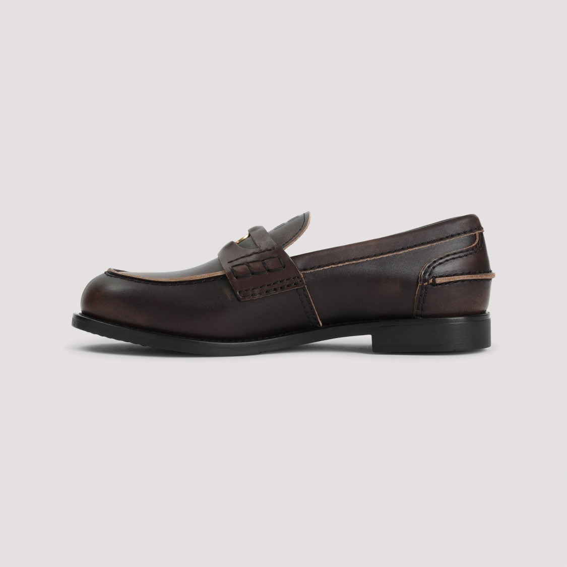 Miu Miu Leather Loafers