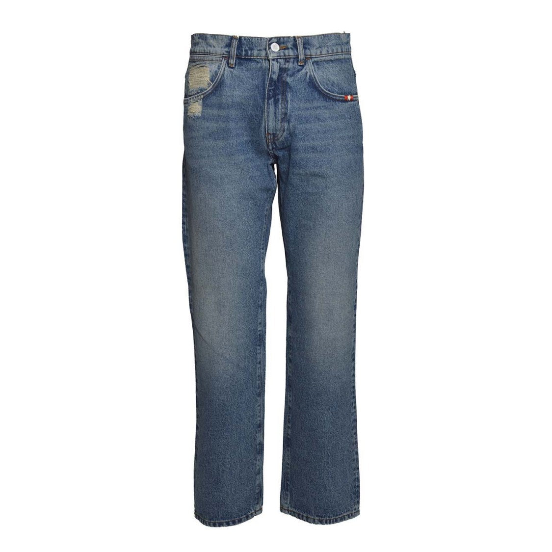 Amish James True Vintage Blue Cotton Jeans