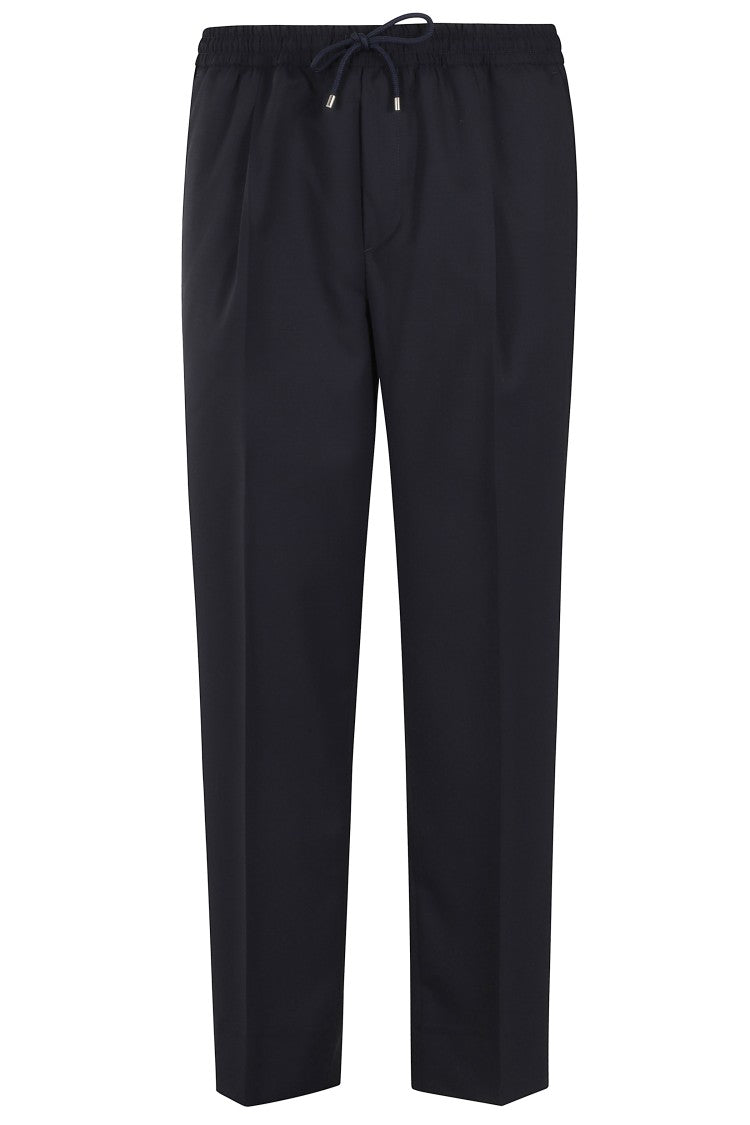 Briglia Cropped Tailored Wimbledon Pants With Pleated Design